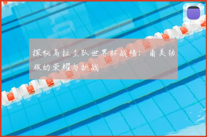 探秘乌拉圭队世界杯战绩：南美劲旅的荣耀与挑战